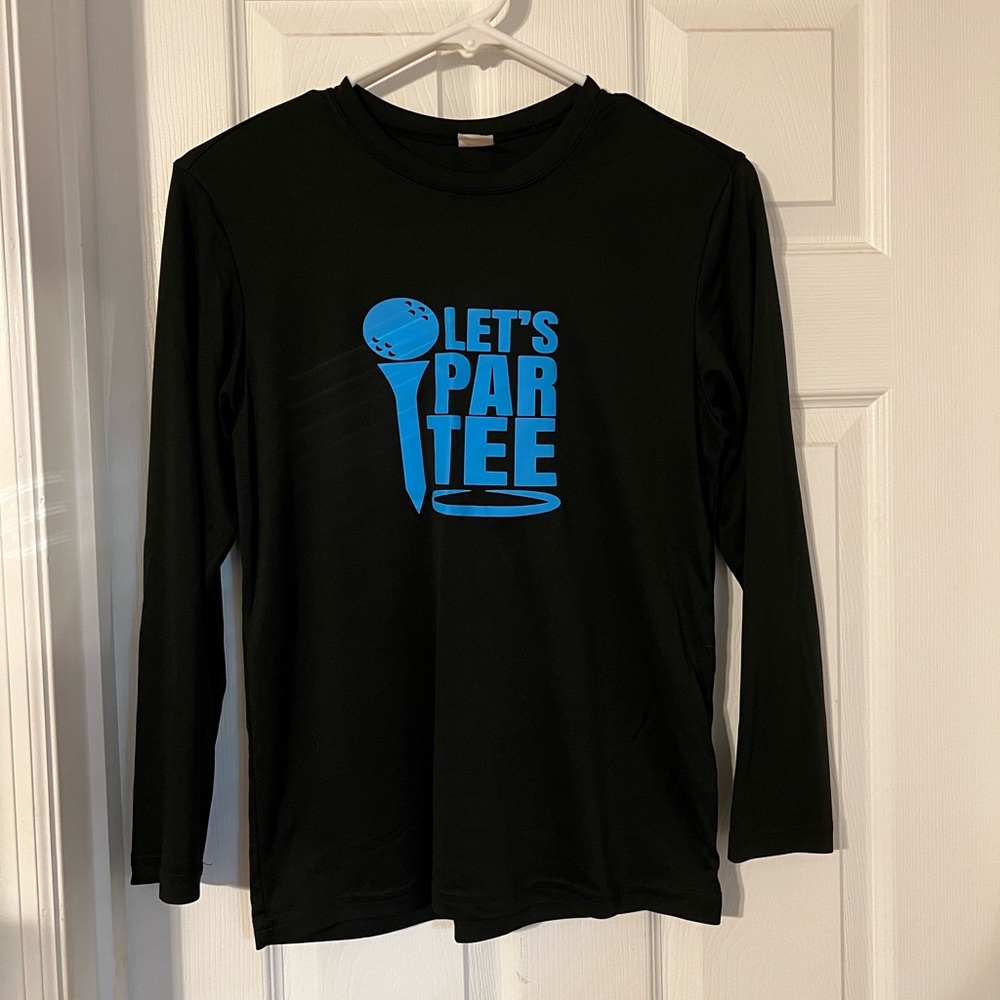 Kids Par-Tee shirt (made for a kids top golf party)